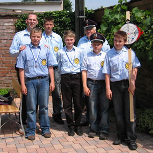 unsrere Jugend mit Betreuern